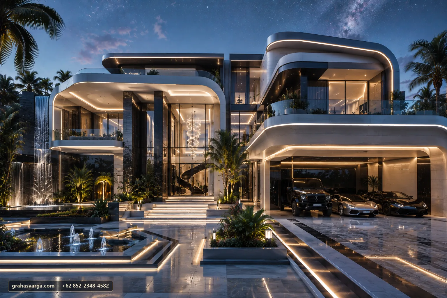 Arsitektur masa depan Graha Svarga untuk wilayah Riau
