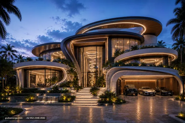 Futuristic Private Resort Samudra by Graha Svarga