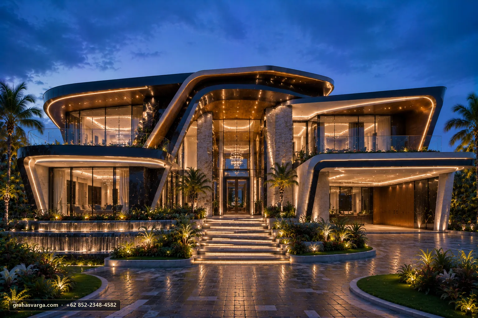 Arsitektur untuk seluruh wilayah Banten. — Graha Svarga · pandangan 2