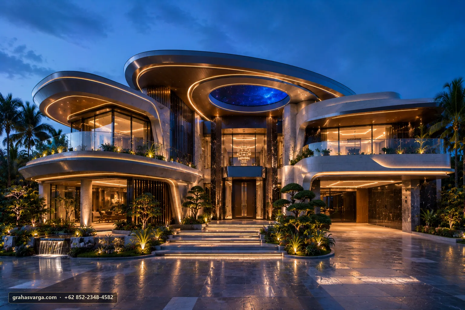 Arsitektur untuk seluruh wilayah Jawa Barat. — Graha Svarga · pandangan 2