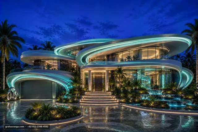 Futuristic Private Resort Ayana by Graha Svarga