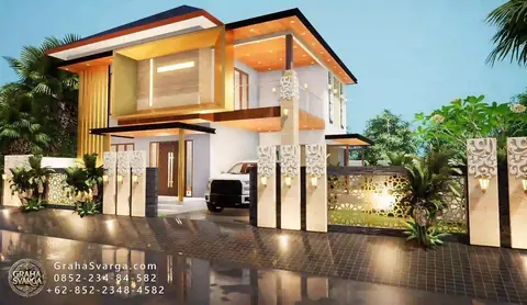 تصميم منزل خارجي من غراها سفارغا، المفهوم 001