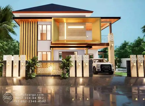 تصميم منزل خارجي من غراها سفارغا، المفهوم 001