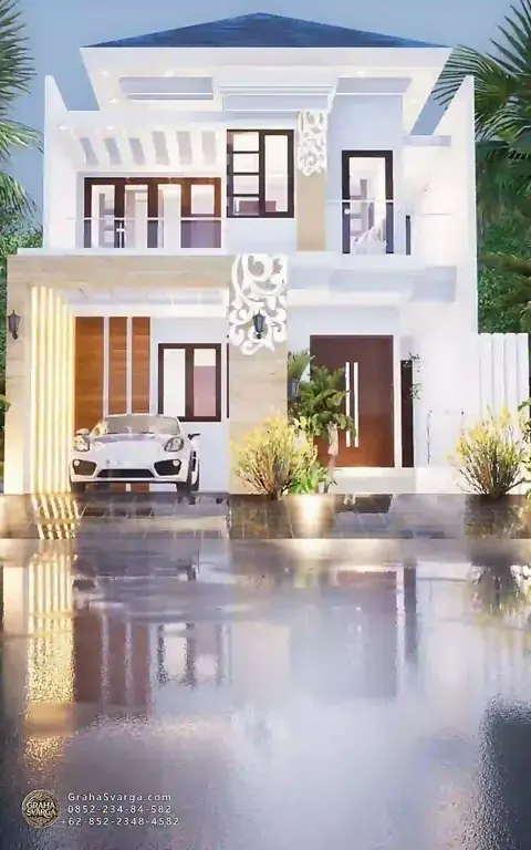 تصميم منزل خارجي من غراها سفارغا، المفهوم 021