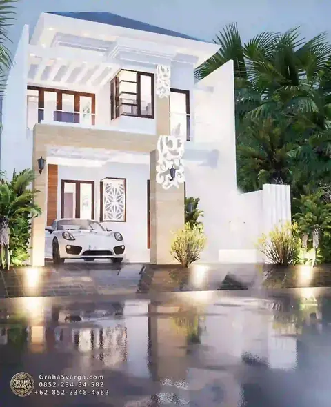 تصميم منزل خارجي من غراها سفارغا، المفهوم 021