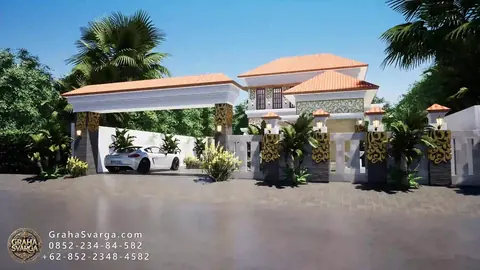 تصميم منزل خارجي من غراها سفارغا، المفهوم 024