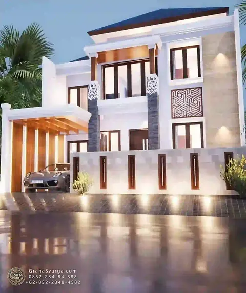 تصميم منزل خارجي من غراها سفارغا، المفهوم 026