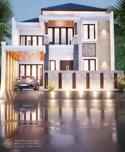 تصميم منزل خارجي من غراها سفارغا، المفهوم 026
