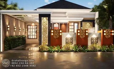 تصميم منزل خارجي من غراها سفارغا، المفهوم 027