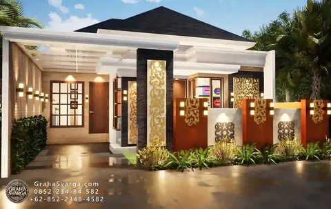 تصميم منزل خارجي من غراها سفارغا، المفهوم 027