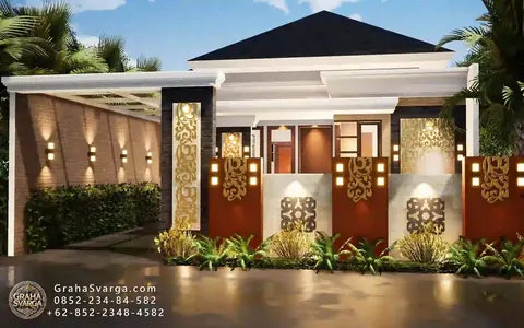 تصميم منزل خارجي من غراها سفارغا، المفهوم 027