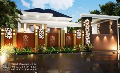 تصميم منزل خارجي من غراها سفارغا، المفهوم 028