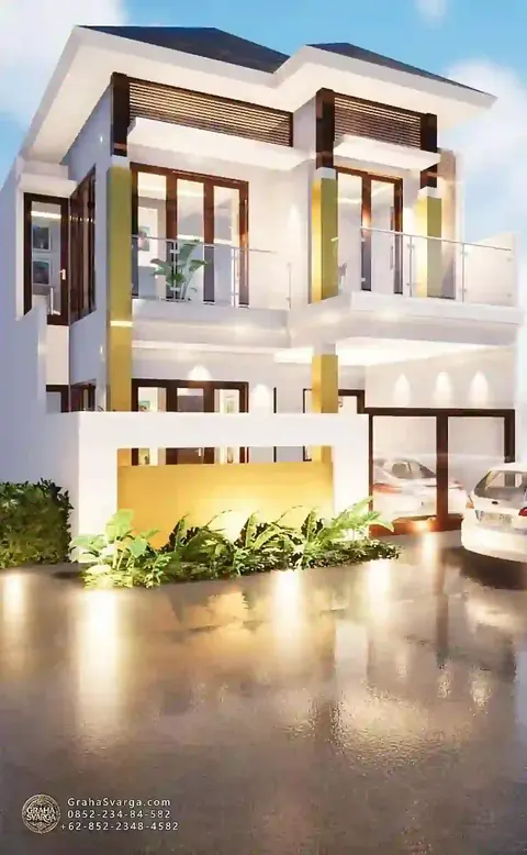 تصميم منزل خارجي من غراها سفارغا، المفهوم 037