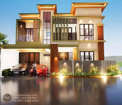تصميم منزل خارجي من غراها سفارغا، المفهوم 041
