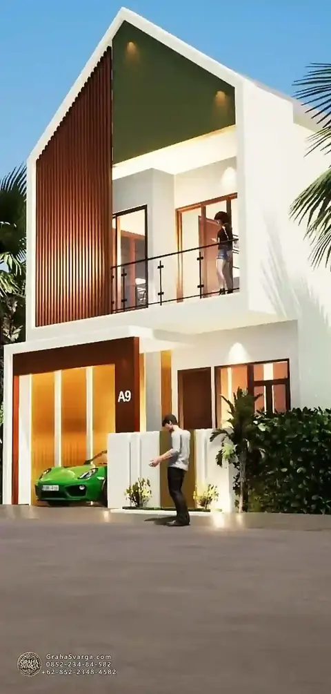 تصميم منزل خارجي من غراها سفارغا، المفهوم 045