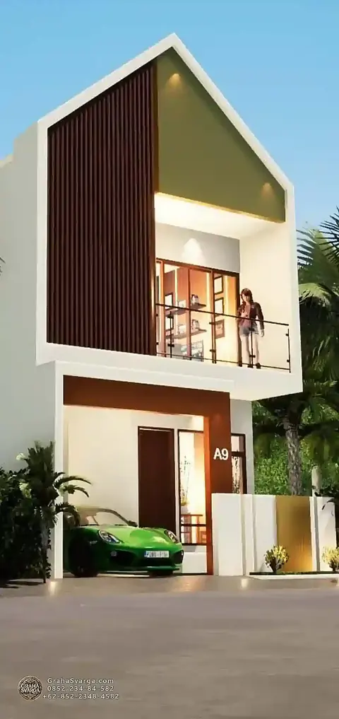 تصميم منزل خارجي من غراها سفارغا، المفهوم 045