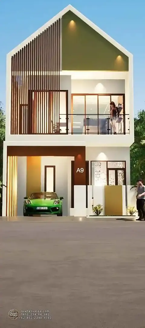 تصميم منزل خارجي من غراها سفارغا، المفهوم 045