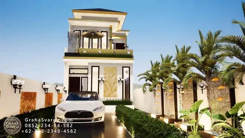 تصميم منزل خارجي من غراها سفارغا، المفهوم 046