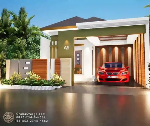تصميم منزل خارجي من غراها سفارغا، المفهوم 047