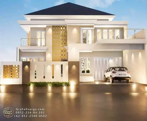 تصميم منزل خارجي من غراها سفارغا، المفهوم 051