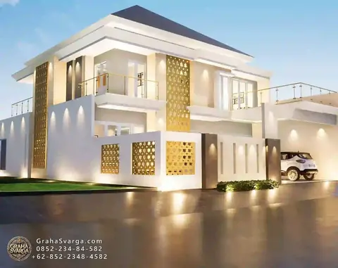 تصميم منزل خارجي من غراها سفارغا، المفهوم 051
