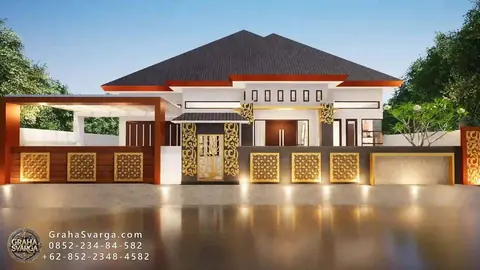تصميم منزل خارجي من غراها سفارغا، المفهوم 054