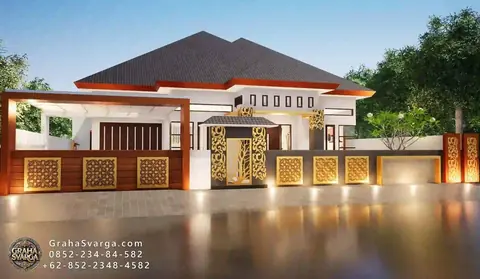 تصميم منزل خارجي من غراها سفارغا، المفهوم 054
