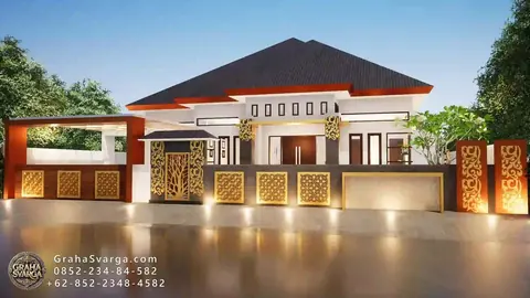 تصميم منزل خارجي من غراها سفارغا، المفهوم 054