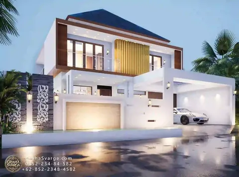 تصميم منزل خارجي من غراها سفارغا، المفهوم 055