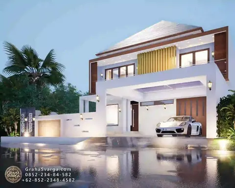 تصميم منزل خارجي من غراها سفارغا، المفهوم 055