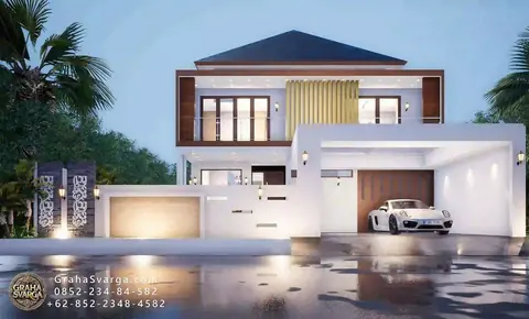 تصميم منزل خارجي من غراها سفارغا، المفهوم 055