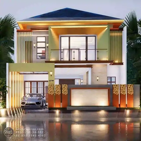 تصميم منزل خارجي من غراها سفارغا، المفهوم 056