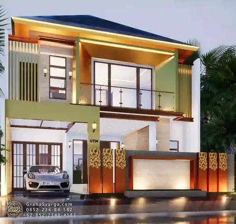 تصميم منزل خارجي من غراها سفارغا، المفهوم 056