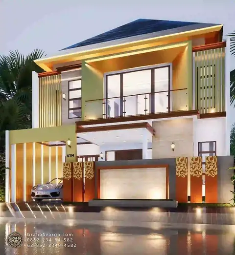 تصميم منزل خارجي من غراها سفارغا، المفهوم 056