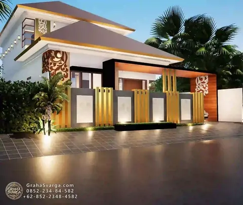 تصميم منزل خارجي من غراها سفارغا، المفهوم 058