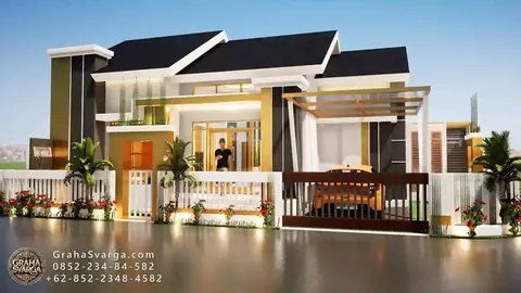 تصميم منزل خارجي من غراها سفارغا، المفهوم 061