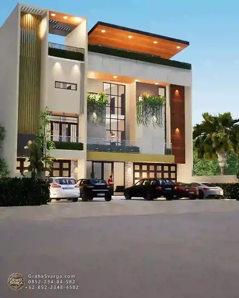 تصميم منزل خارجي من غراها سفارغا، المفهوم 064