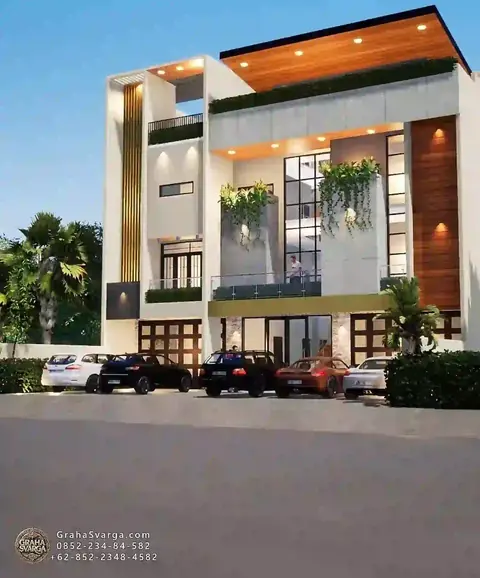 تصميم منزل خارجي من غراها سفارغا، المفهوم 064