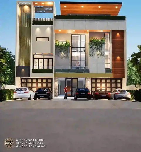تصميم منزل خارجي من غراها سفارغا، المفهوم 064
